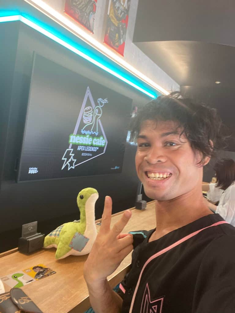 An Adorable APEX LEGENDS Nessie Cafe In Tokyo