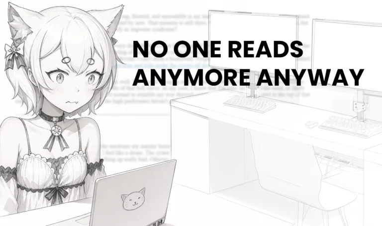 Not Every Post is An Epic Poem